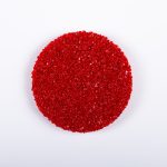 3mm Traffic Red SureSet Recycled Glass