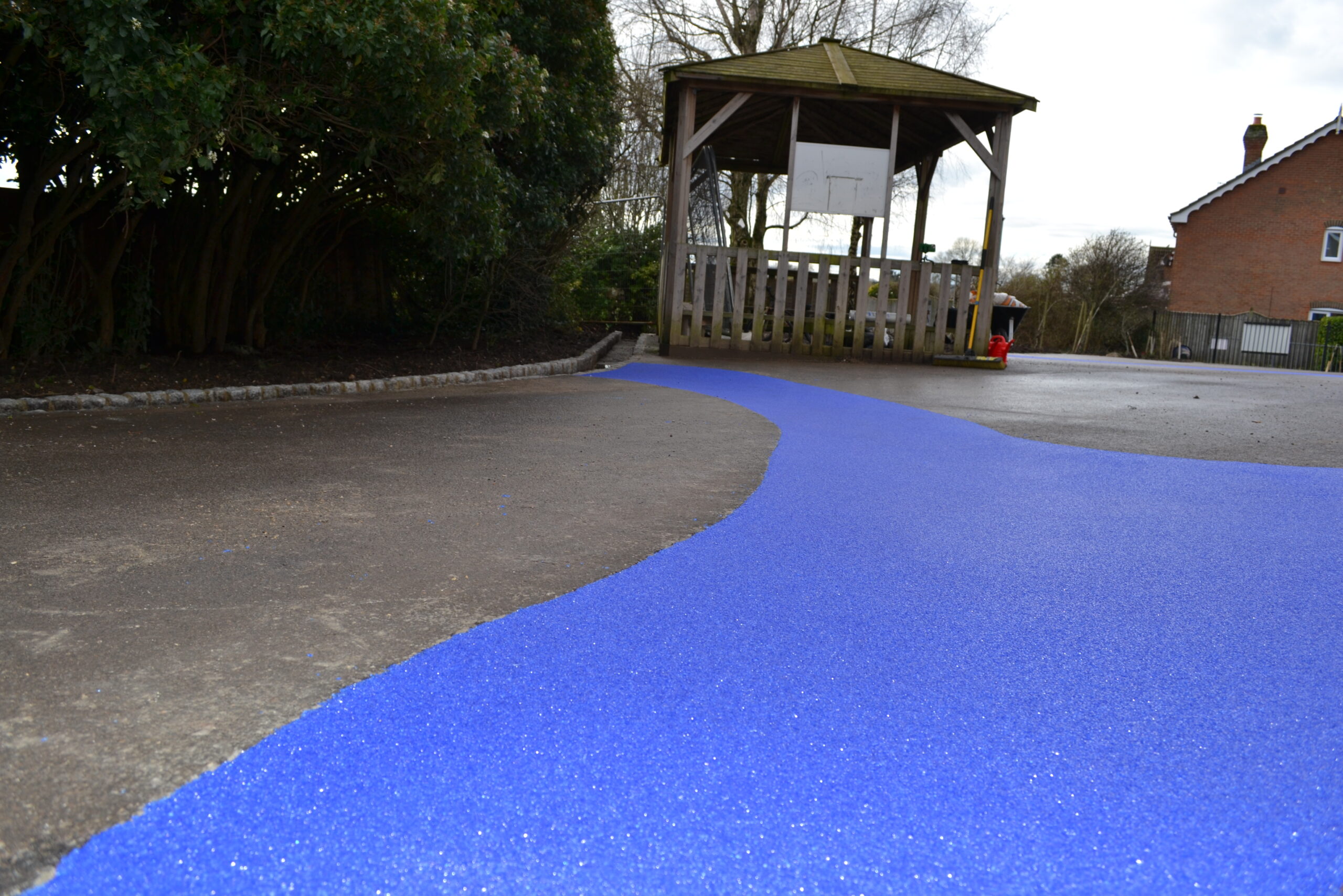 Rainwater Garden Design at Great Bedwyn Primary School, Marlborough SN8 3TR
