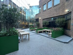 Resin bound school installed using SureSet Resin