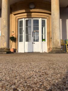 SureSet Resin Bound Aztec Gold Footpath at Shoemakers Museum Street