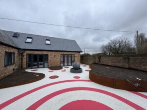 SureSet bespoke resin bound colour work